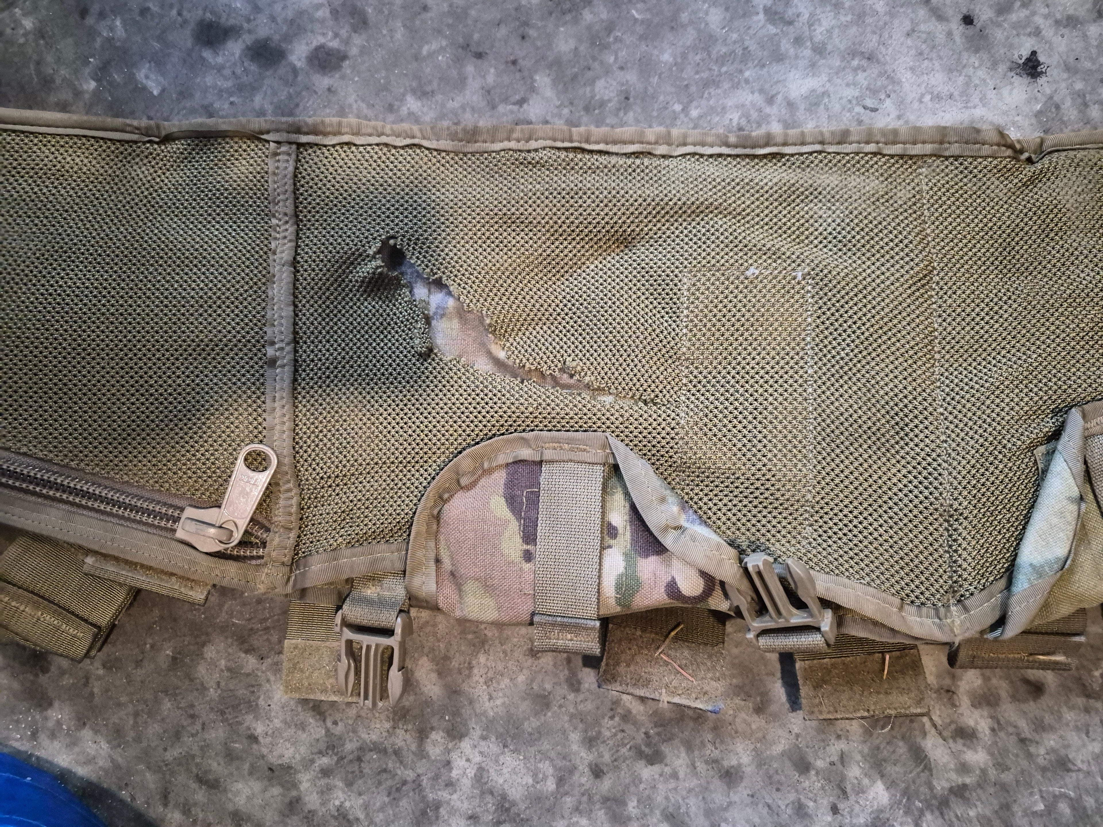 USGI OCP SCORPION MULTICAM MOLLE TAP VEST TACTICAL ASSAULT PANEL NSN: 8465-01-641-8924 TAPS