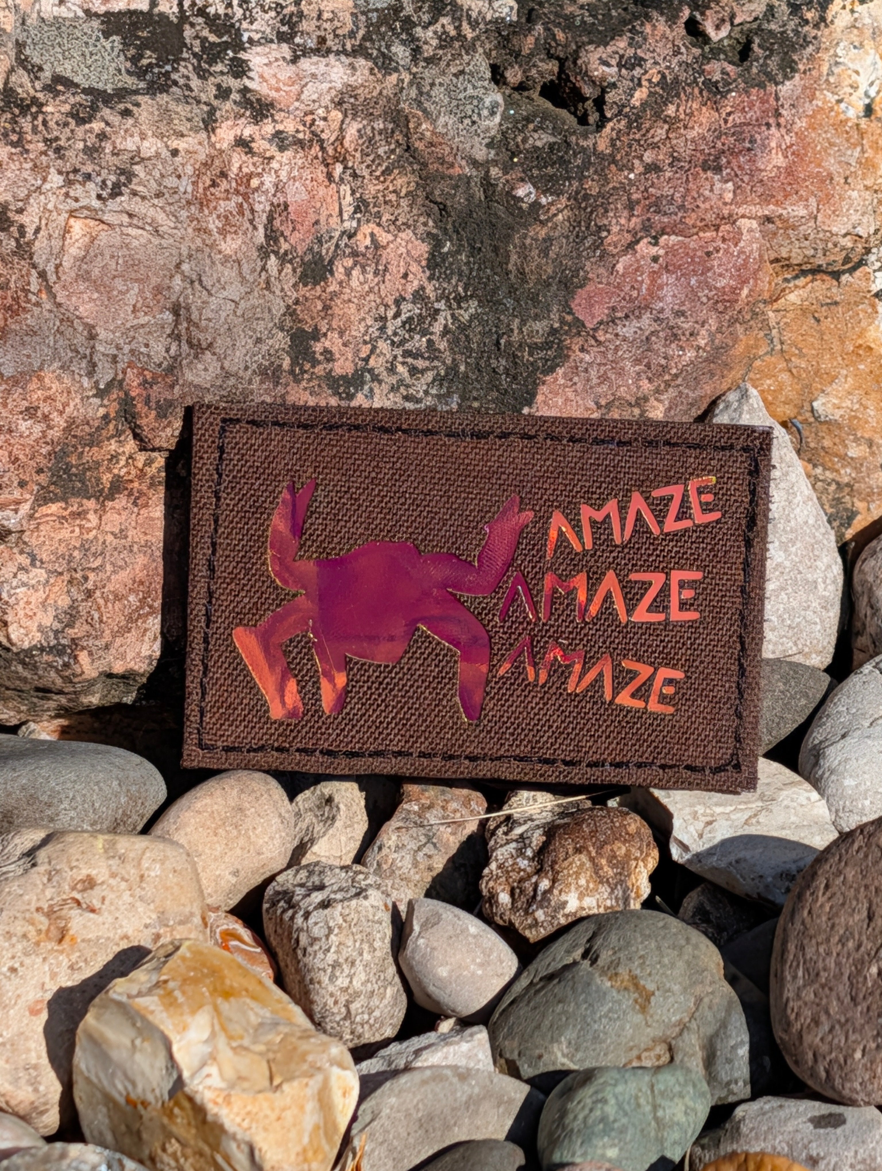 Rocky Amaze - Laser Cut Morale Patch