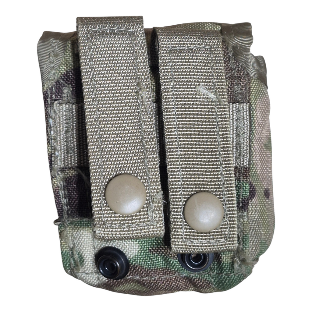 USGI Multicam Grenade Pouch – Genuine Issue | MOLLE Compatible | NSN 8465-01-580-0702