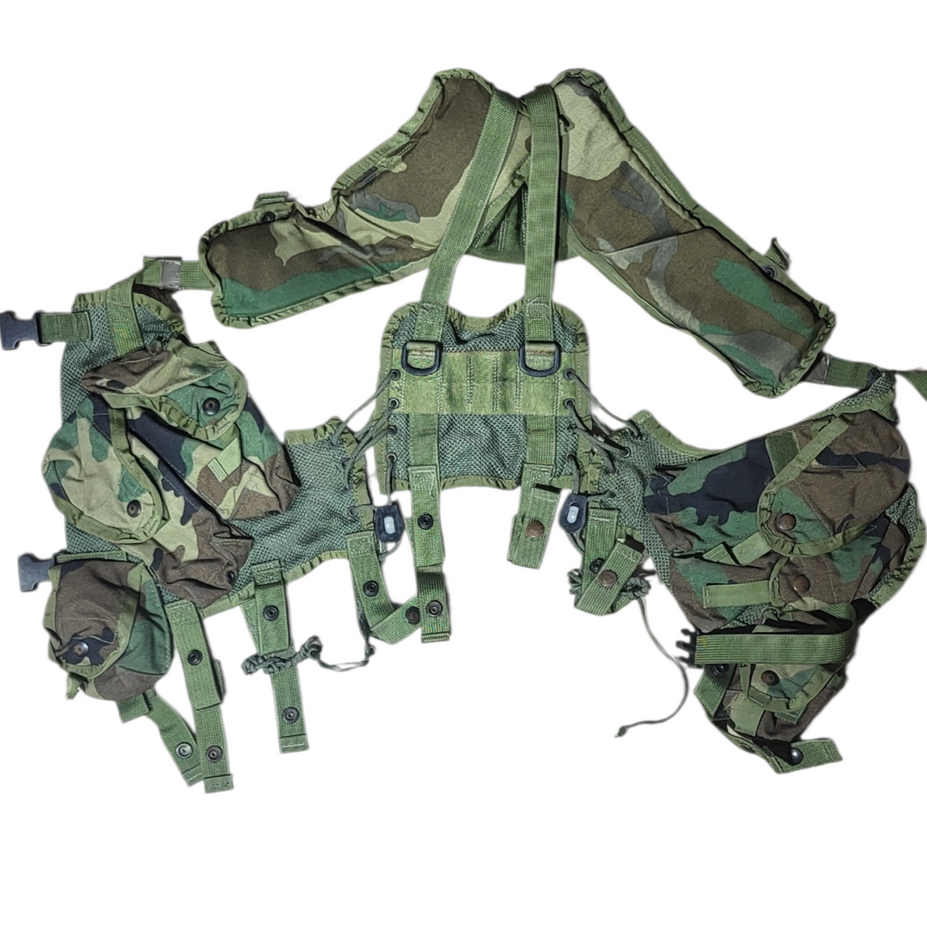 Woodland load bearing vest