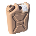 USGI 5 Gallon Water Jug Tan, military water can/jug plastic