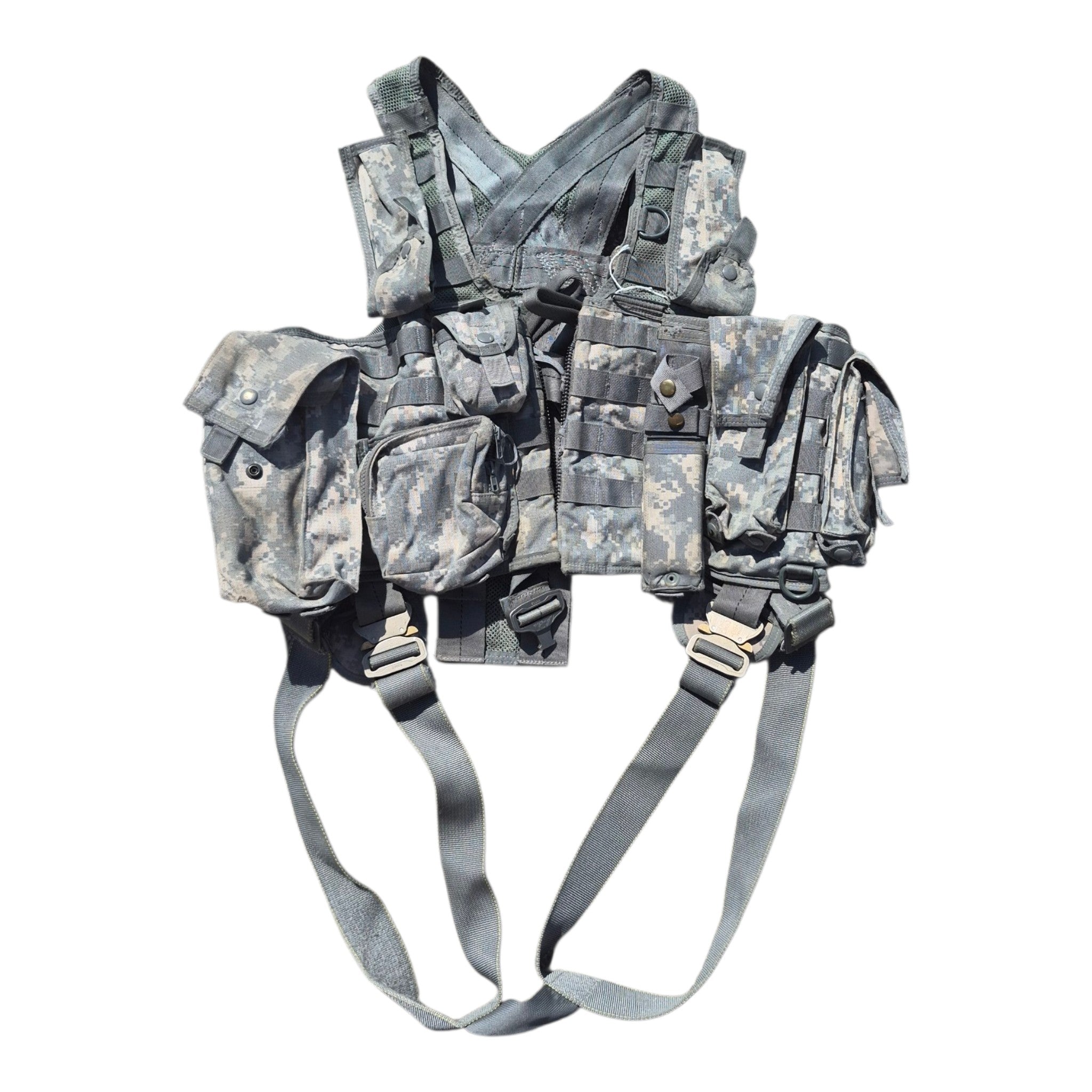 ACU Aircrew Survival Vest PSGC Air Warrior Harness Army UCP with Pouches