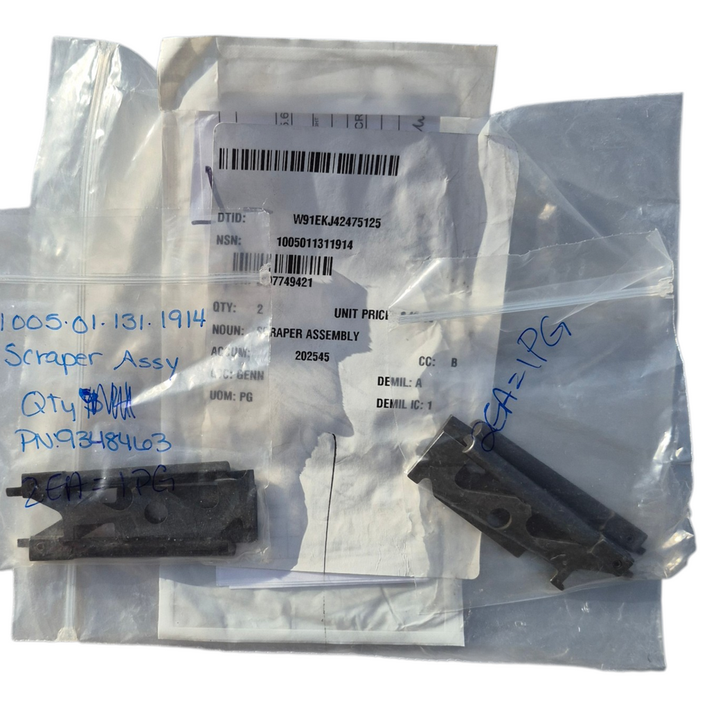 US Army Combination Scraper Tool 1005-01-131-1914 Carbon Bolt Cleaning SAW M249