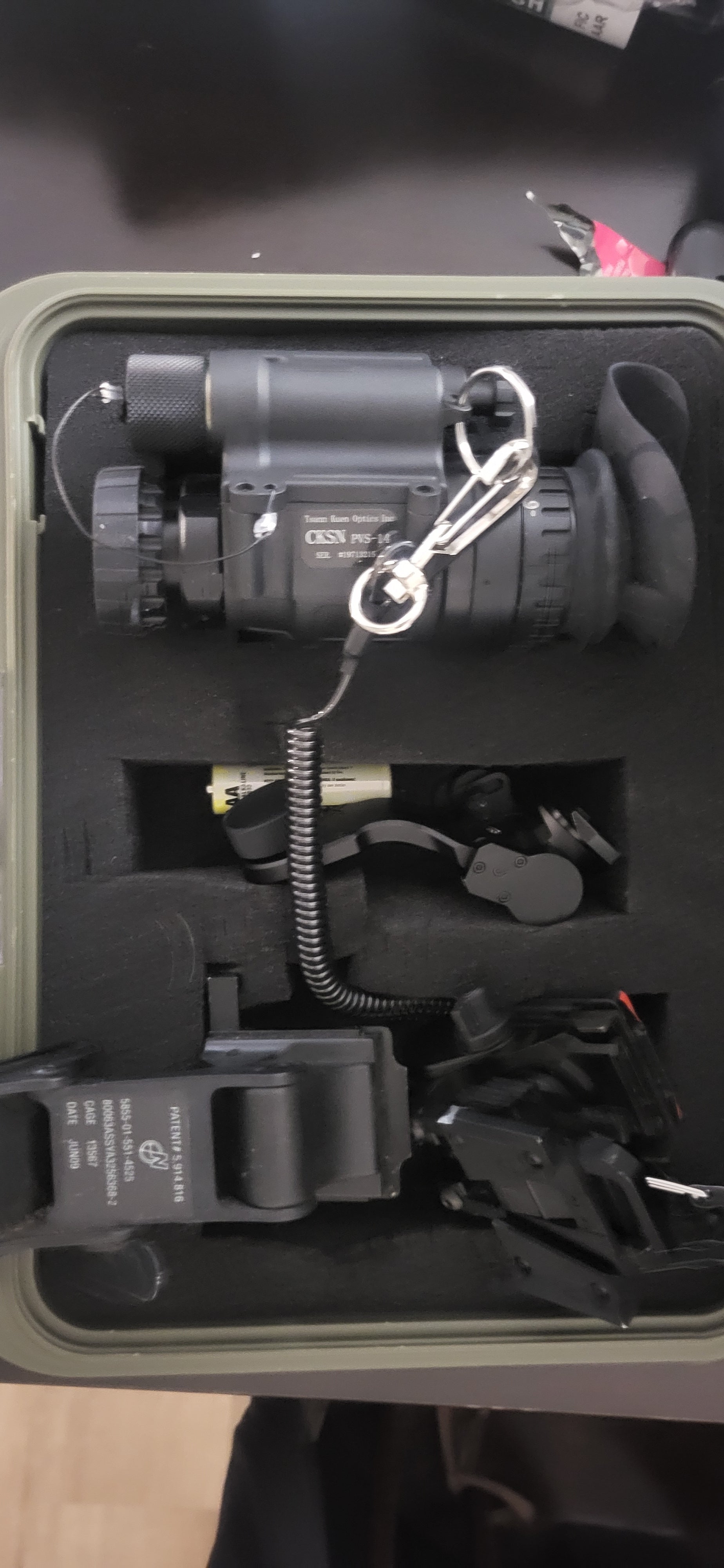 PVS14 Gen 3 NVG  Omni 5 Analog Tube