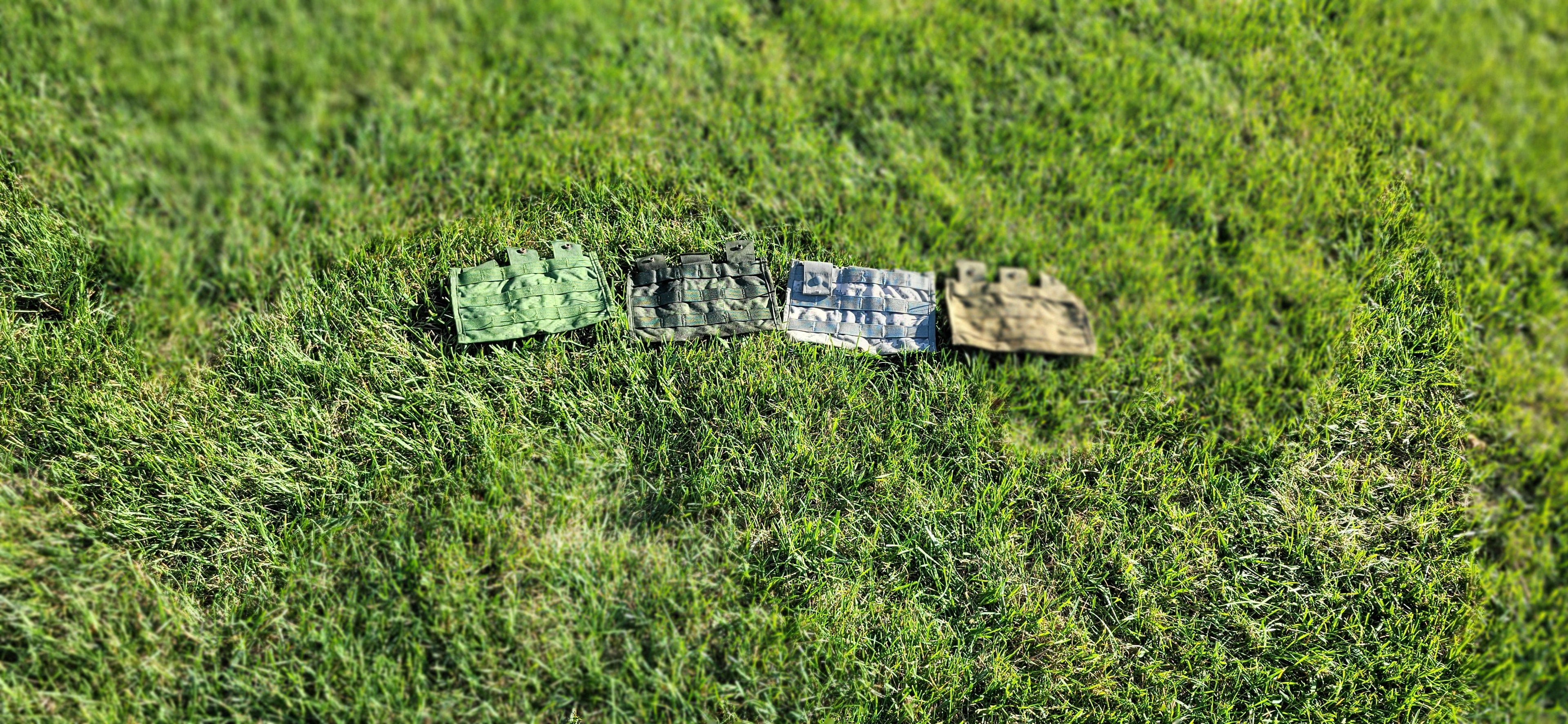 OD Green dyed ACU riflemen set 7 pouchs