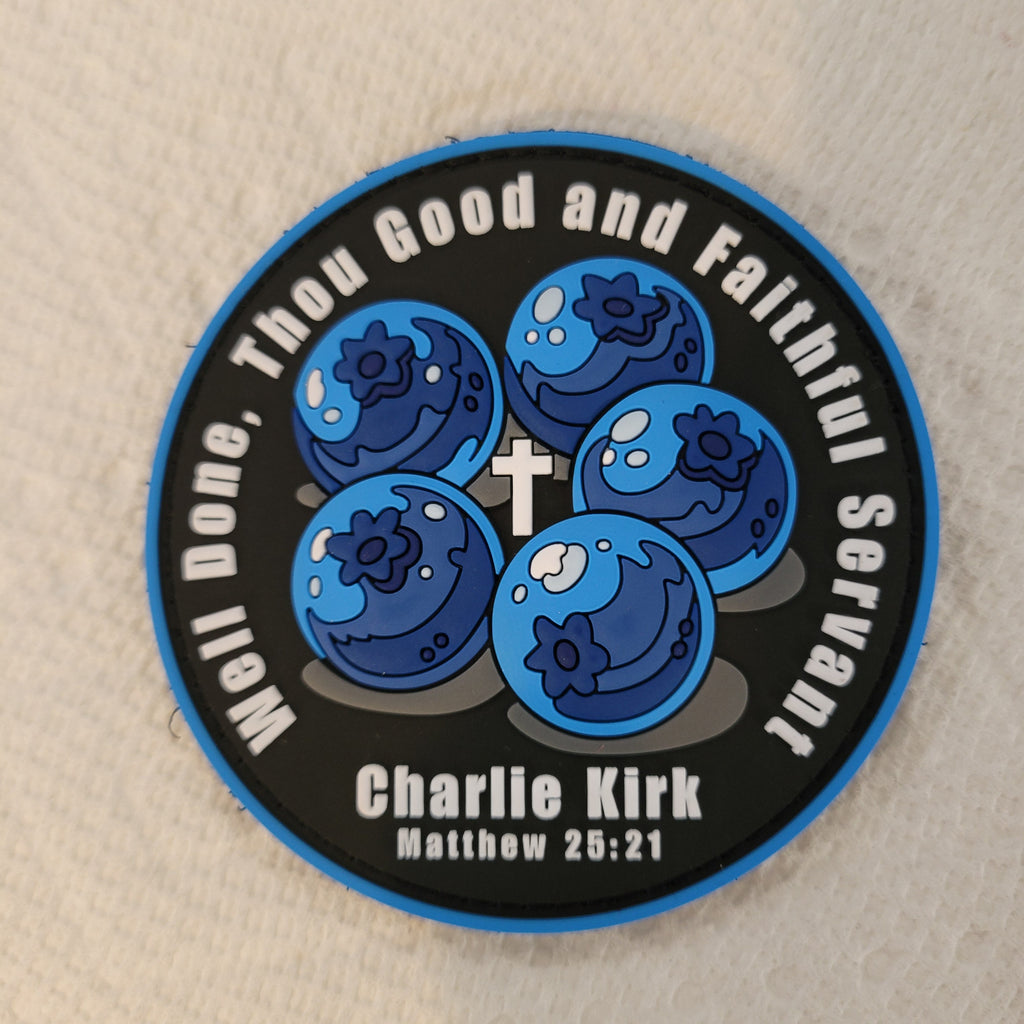 Blueberry Fund - Charlie Kirk Memorial Morale Patch