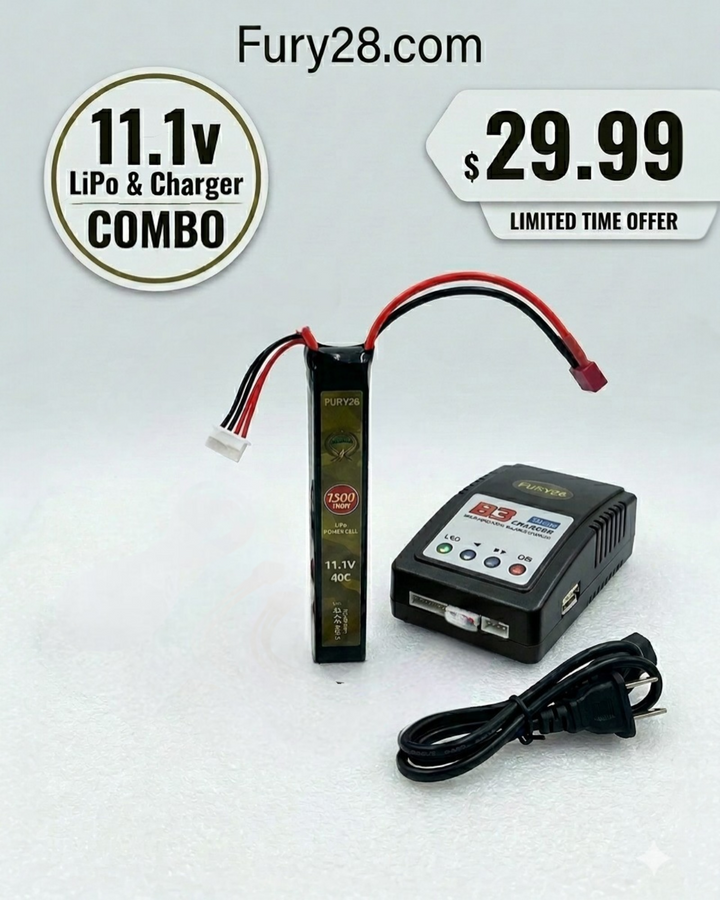 Airsoft Battery & Charger Kits