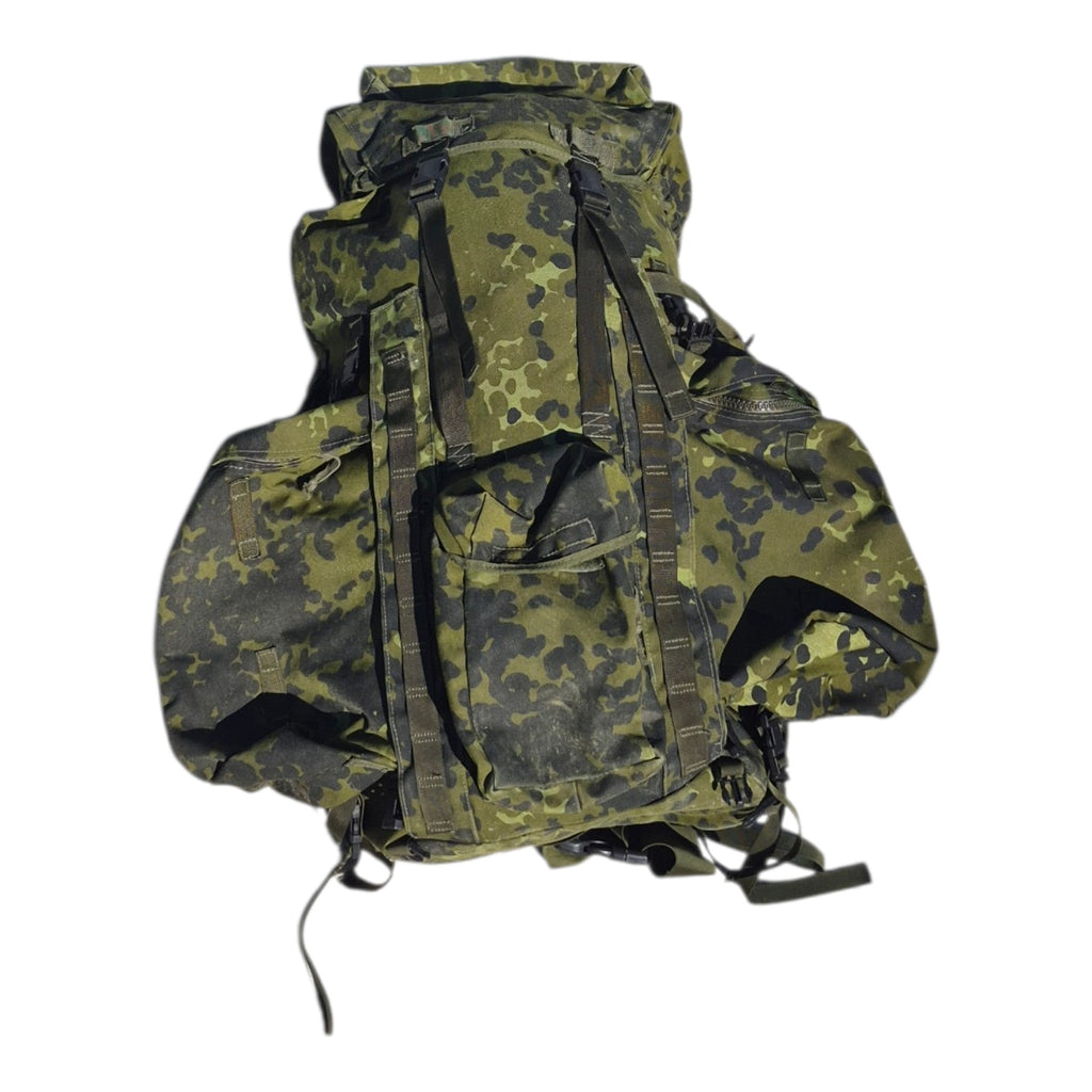 Danish Army Flecktarn 70L Ruckack Surplus M84 M96 Camo PLCE Backpack Combat Pack