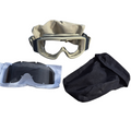 ESS Tan Goggles NSN 4240 01 630 7259 issued condition