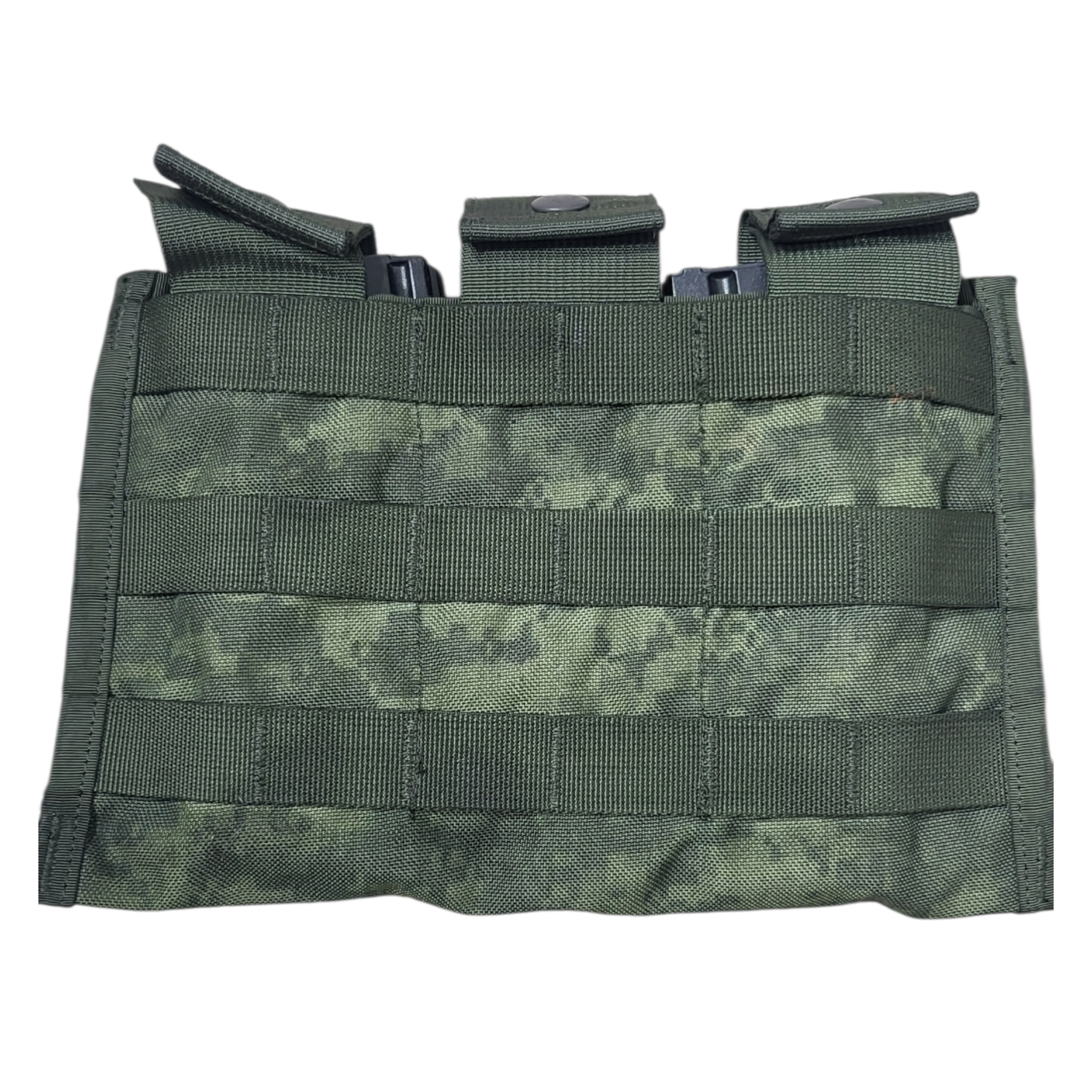Forest Green dyed ACU Triple M4 Magazine Pouch USGI issued