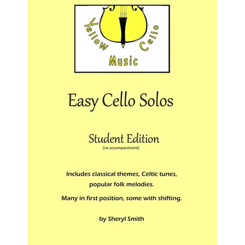 Easy Cello Solos (Student Edition) - Paperback