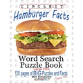 Circle It, Hamburger Facts, Large Print, Word Search, Puzzle Book - Paperback