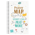 The Prayer Map: Worry Less, Pray More - Spiral