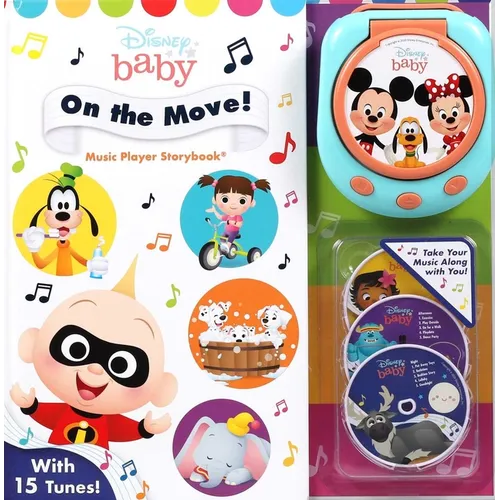 Disney Baby: On the Move! Music Player - Hardcover