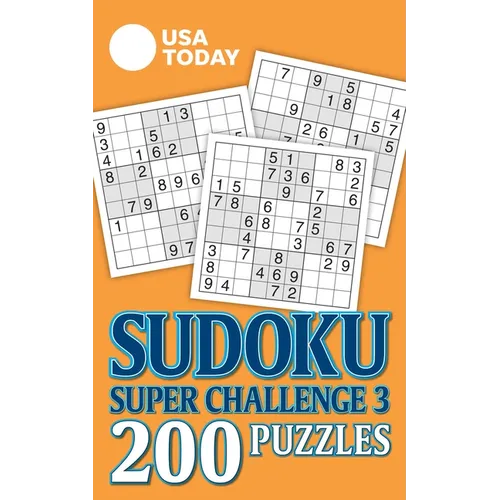 USA Today Sudoku Super Challenge 3 - Paperback