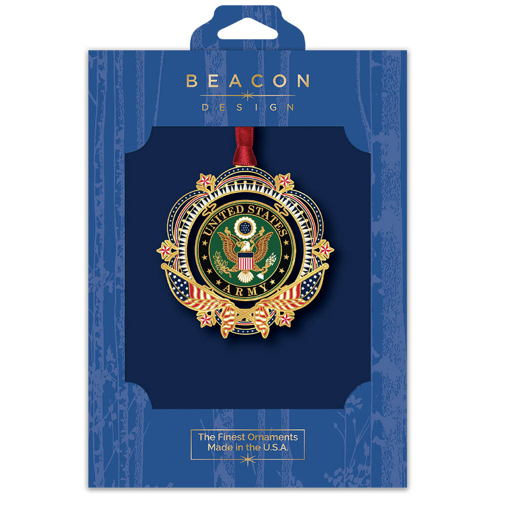 Patriotic U.S. Army Ornament