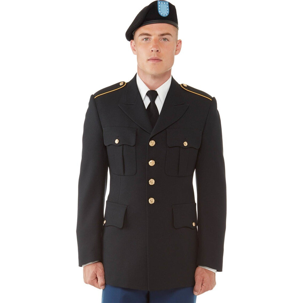 US ARMY MEN'S MILITARY SERVICE DRESS BLUE BLUES ASU UNIFORM COAT JACKET NEW