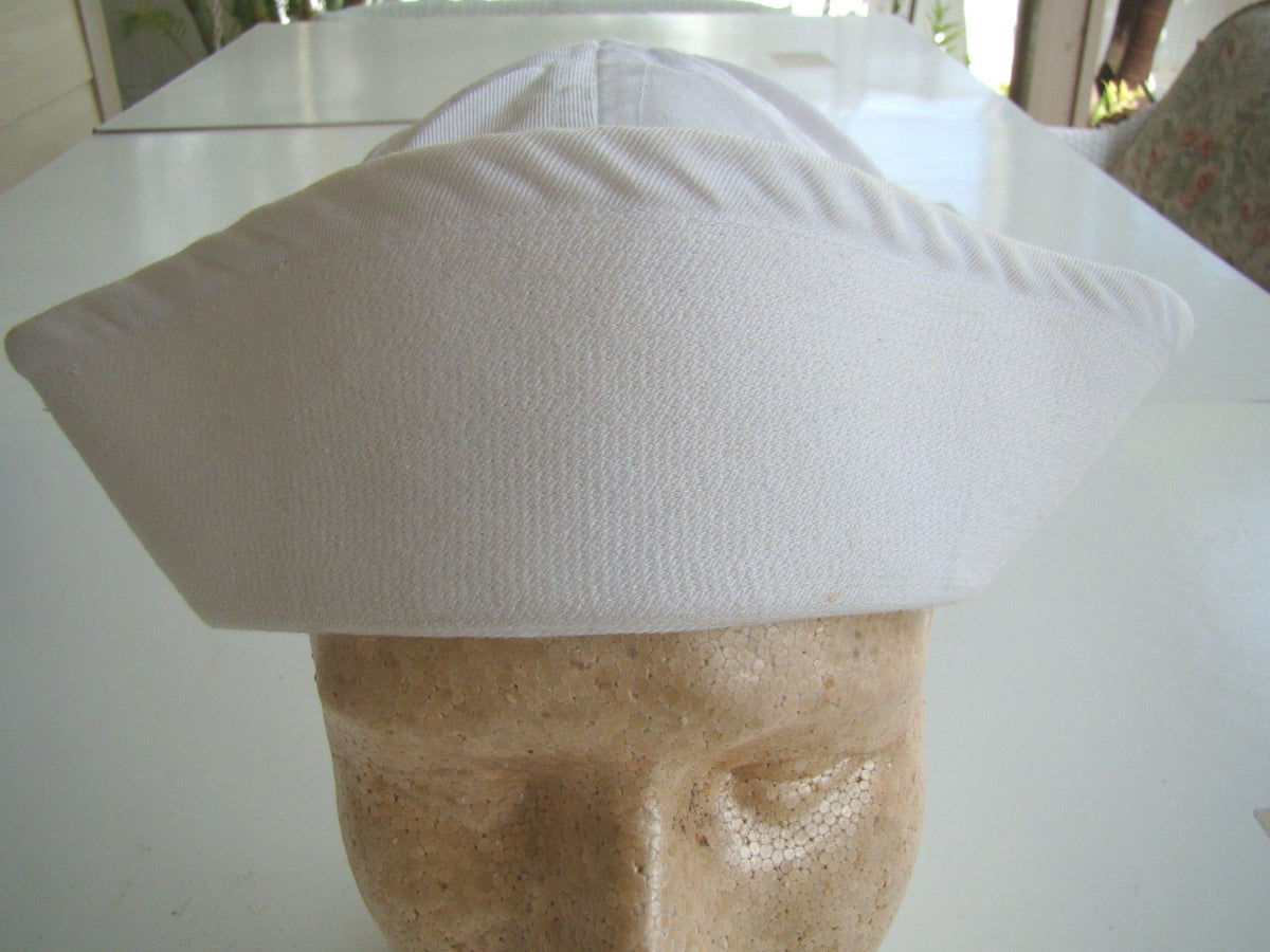 US NAVY USN ALL RANKS RATES ENLISTED & P/O DRESS WHITES & BLUES DIXIE CUP SIZE 8