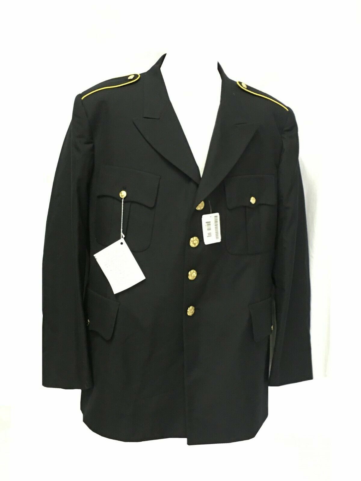 US ARMY MEN'S 40L MILITARY SERVICE DRESS BLUE BLUES ASU UNIFORM COAT JACKET NEW