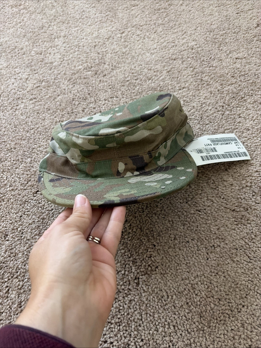 ARMY OCP Patrol CAP 7 1/4 Original MULTICAM USGI COVER/Hat  NWT