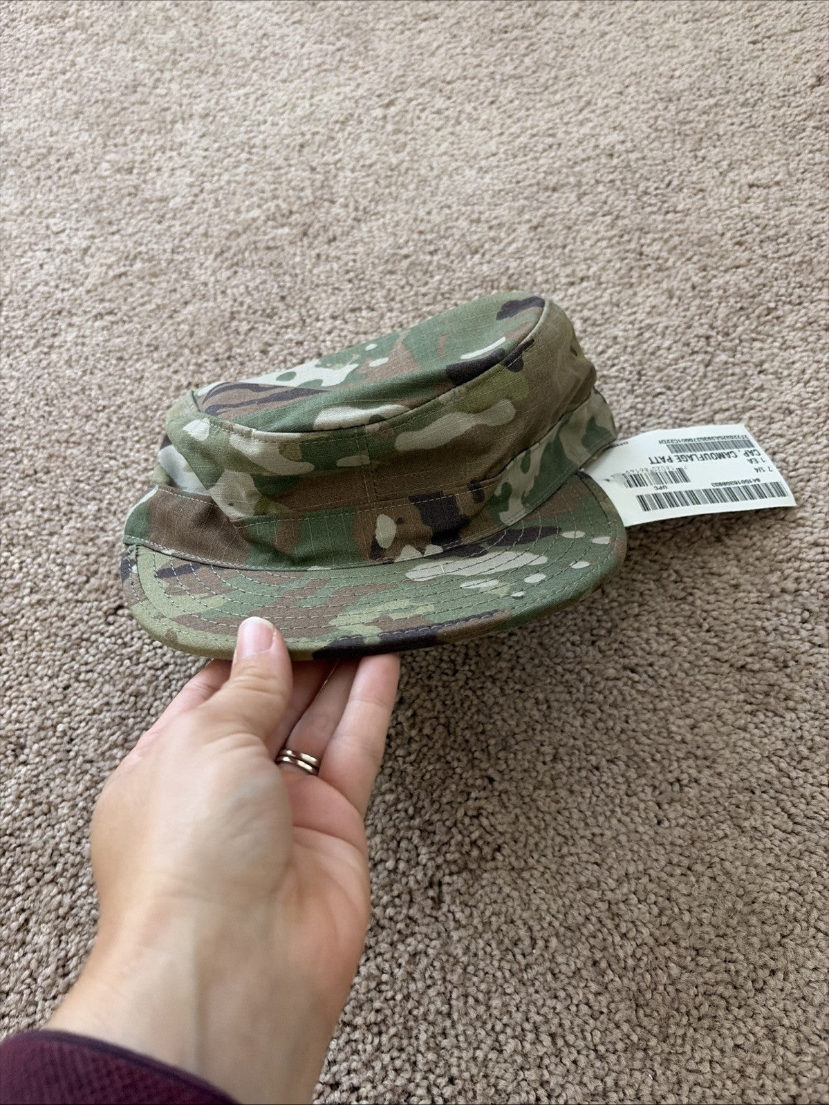 ARMY OCP Patrol CAP 7 1/4 Original MULTICAM USGI COVER/Hat  NWT