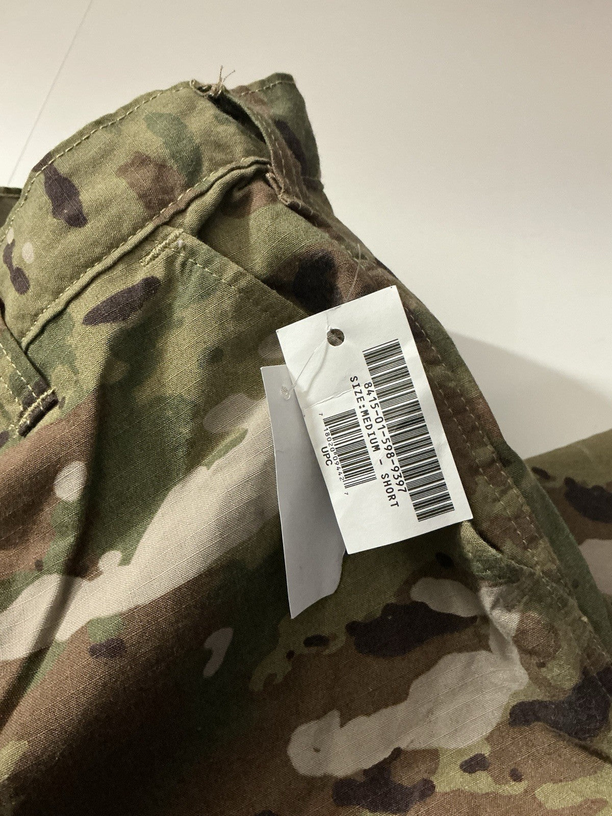 NWT  Army OCP Multicam Combat Trousers Medium/Short Uniform Pants 6775/7989