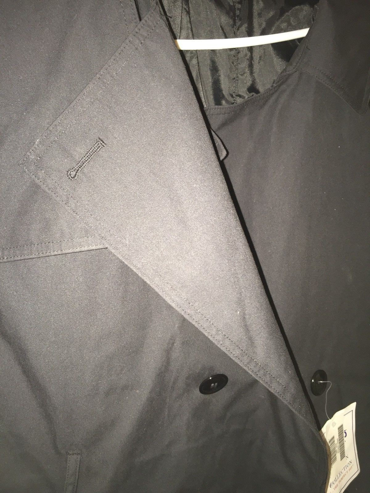 NEW Military Regulation Uniform Black Trench Overcoat All Weather ASU ALL SIZES