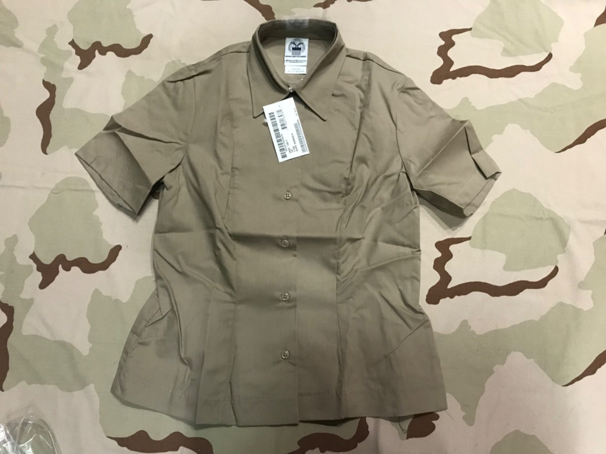 AGSU Female Army Uniform Dress Shirt Size 14 Tall Brand New Short sleeve