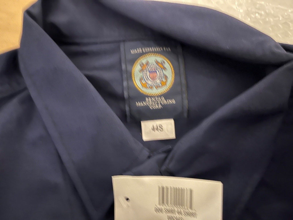 uscg  odu shirt, us made 2011, new old stock,  XL,44 short