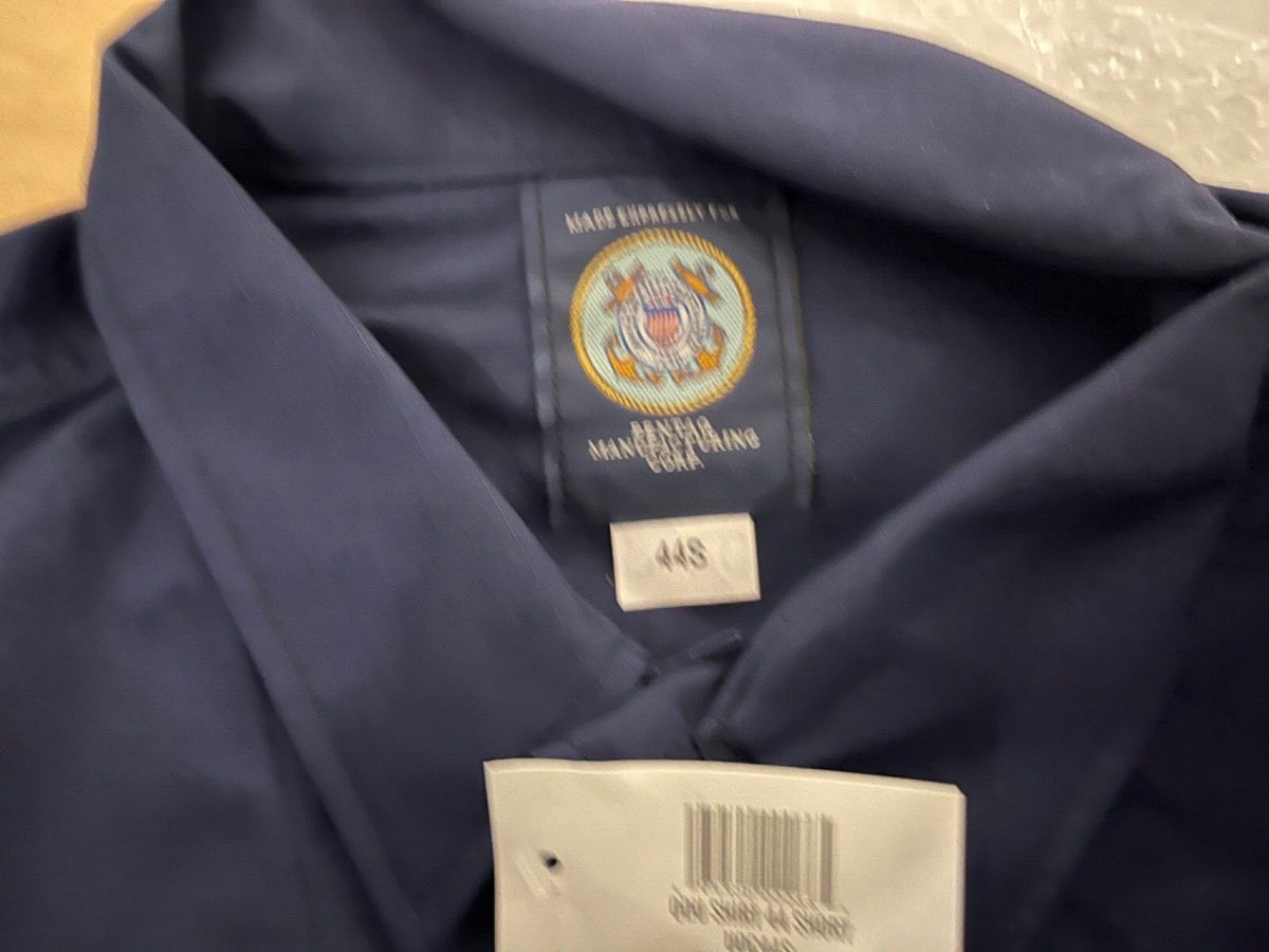 uscg  odu shirt, us made 2011, new old stock,  XL,44 short