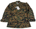 New USMC Woodland MARPAT MCCUU Uniform Blouse Shirt Small X-Long