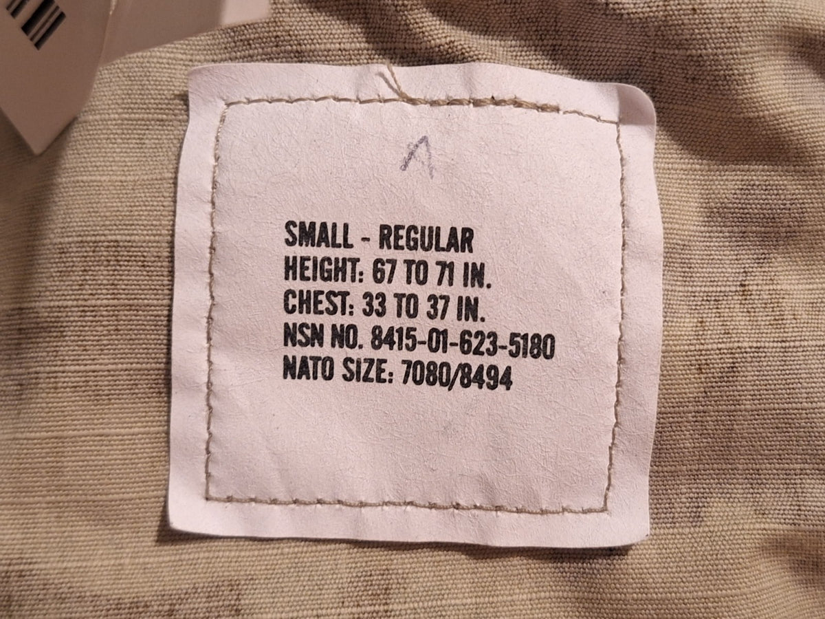 U.S. Army OCP Army Combat Uniform Combat Coat Small-Regular New