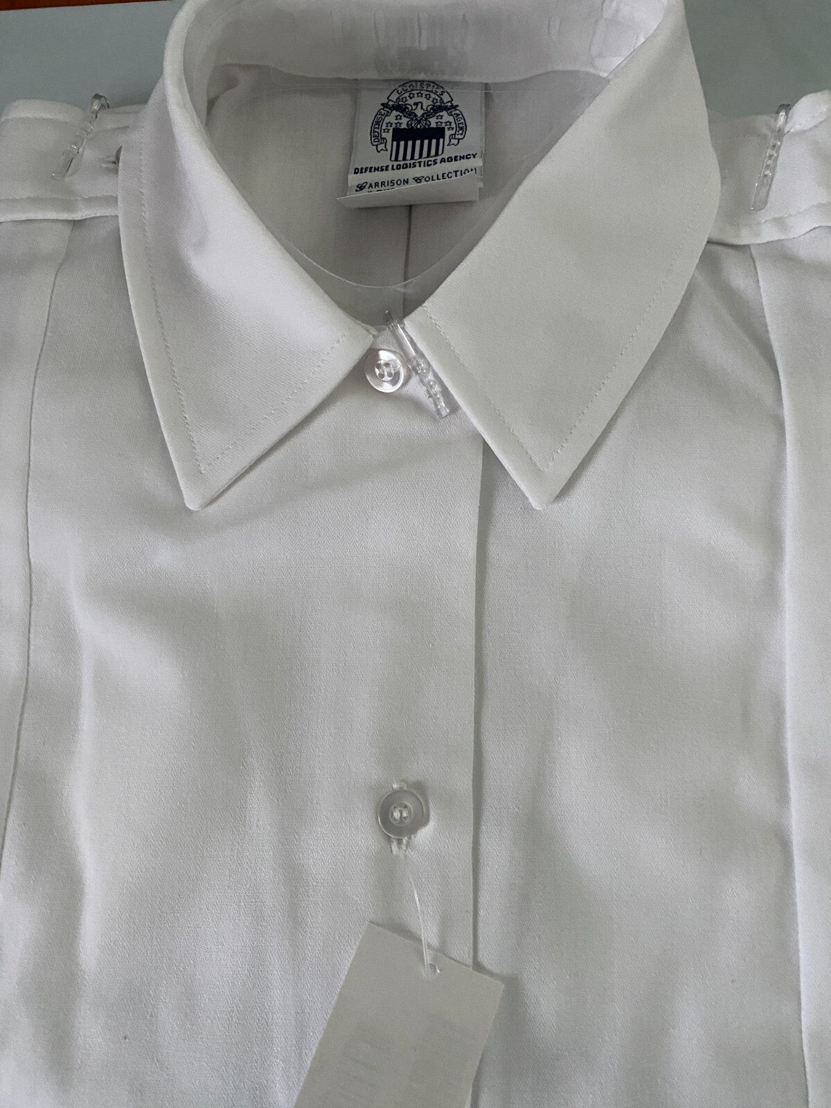 NEW WOMENS ARMY SERVICE LONG SLEEVE UNIFORM ASU DRESS WHITE SHIRT SIZE 22R