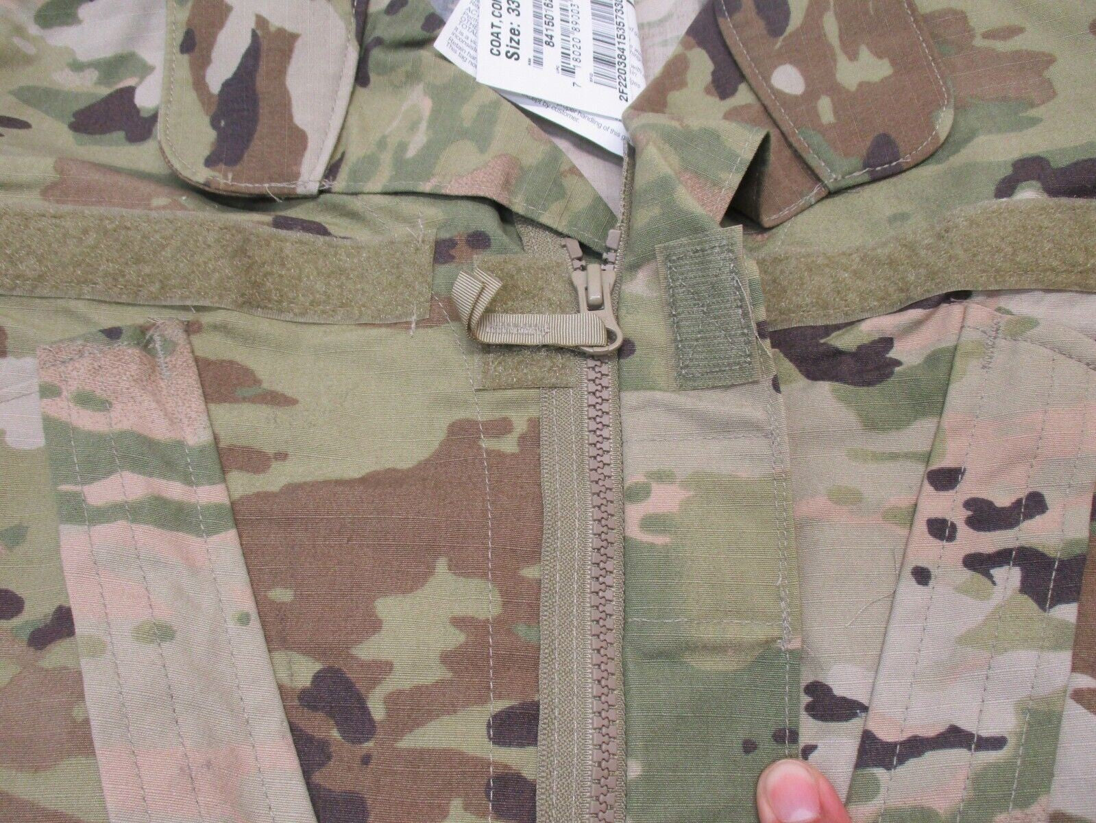 USGI COAT FEMALE UNIFORM SHIRT ARMY COMBAT UNIFORM OCP SCORPION TOP INSECT GUARD