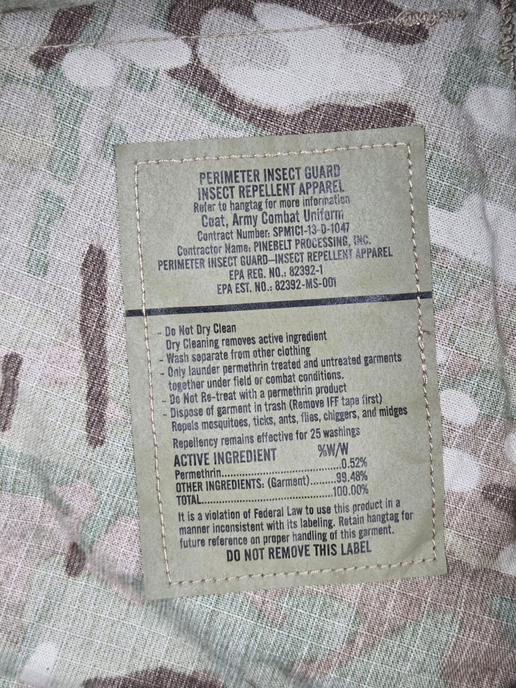 New Large Regular US Army FRACU OCP Combat Uniform Coat Flame Resistant NWT LR