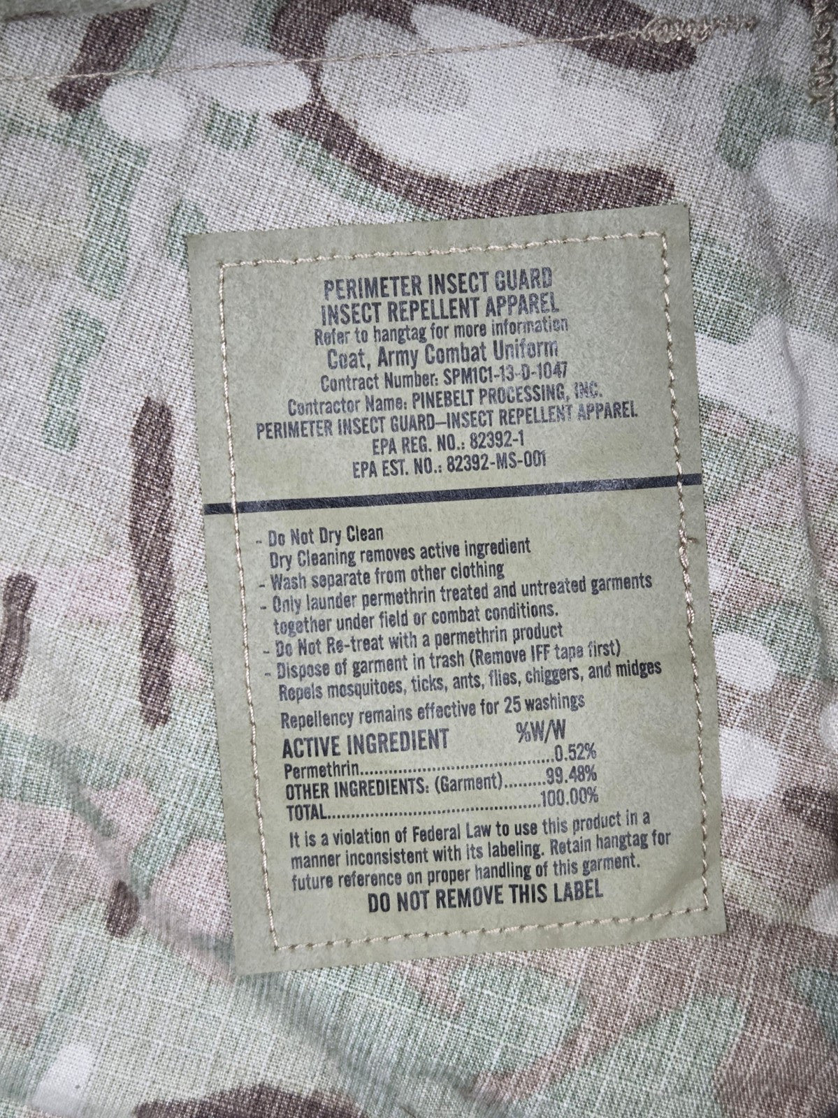 New Large Regular US Army FRACU OCP Combat Uniform Coat Flame Resistant NWT LR