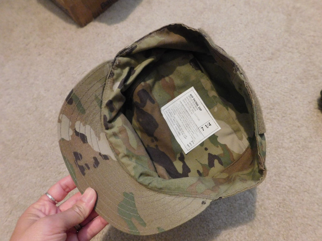 US ARMY OCP PATROL CAP SIZE 7 1/4 NEW