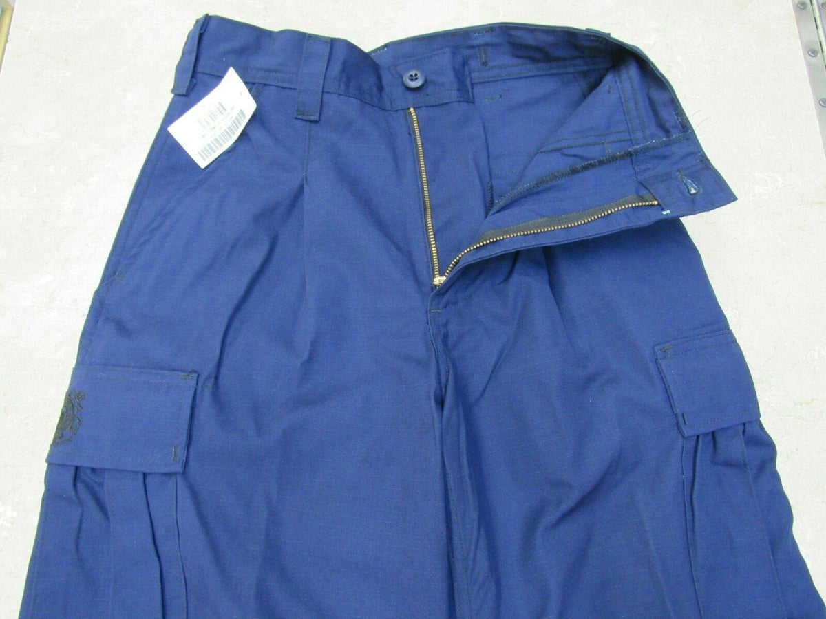 US Coast Guard USCG BDU Pants Trousers Ripstop Operational Dress Uniform XSmall