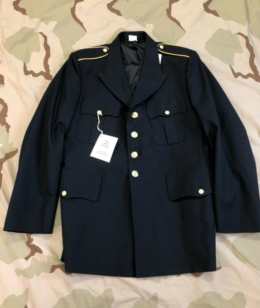 US ARMY ASU DRESS BLUE 450 POLY/WOOL JACKET CLASSIC NSN 8405-01-552-2860 36R