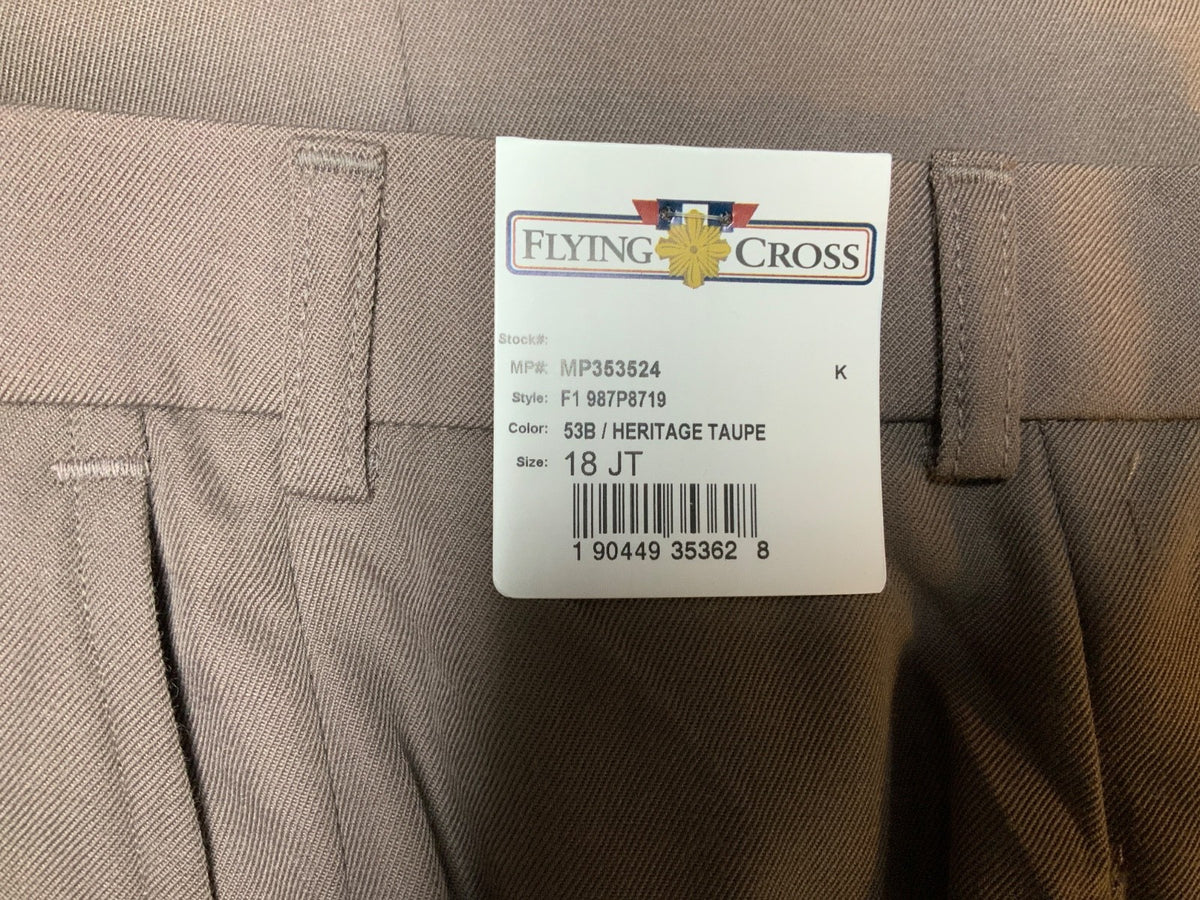 Army AGSU Female Slacks Pants Women's Heritage Taupe Uniform Slacks. New 18 JT
