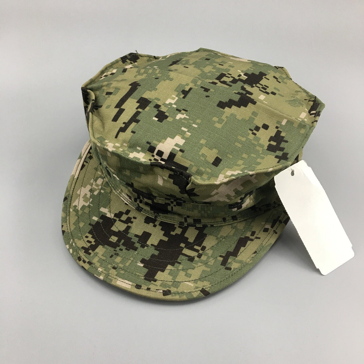 NEW US NAVY NWU Type III AOR2 Woodland UTILITY 8 Point CAP Hat cover 7 1/4