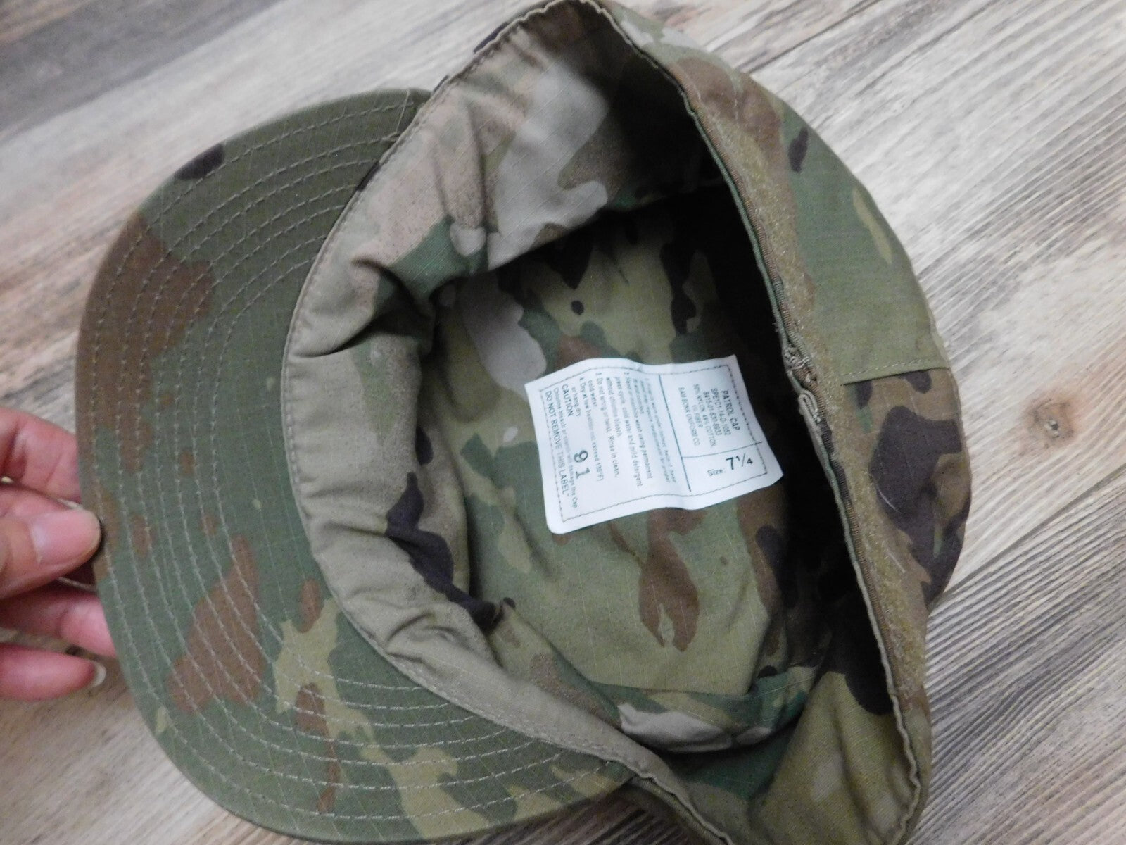 US ARMY OCP PATROL CAP SIZE 7 1/4 NEW