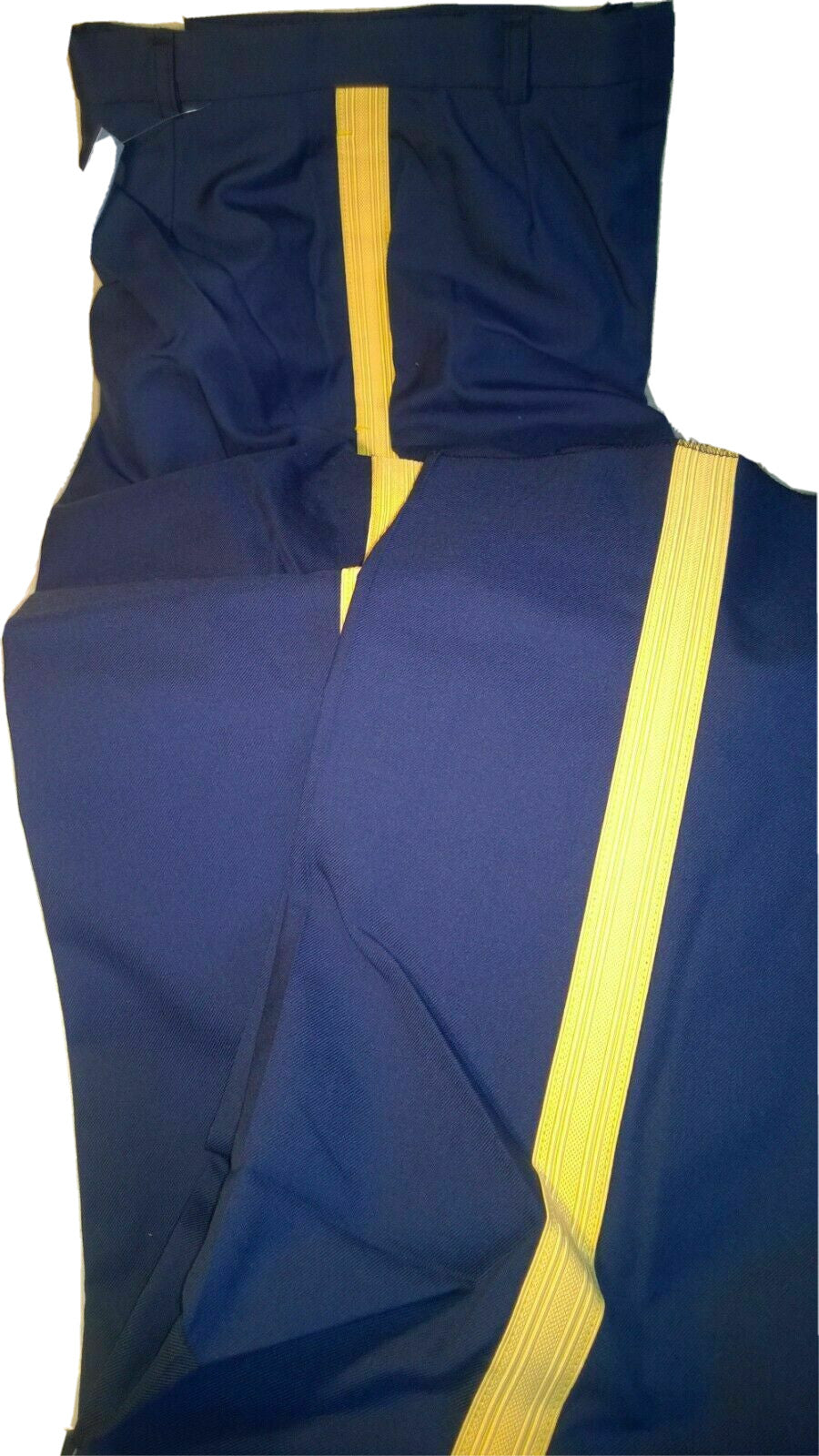 US Army Men's ASU Dress Blues Service Uniform Braided Pants/Slacks Size 44R