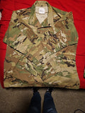 US Army Camo OCP Combat Uniform OCP Blouse Coat LARGE REGULAR