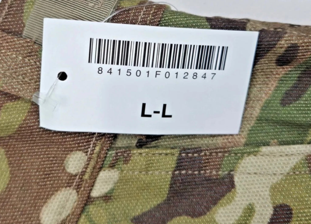 Large Long Army OCP Advanced Combat Pants w/Crye Kneepad Slots Multicam NWT New