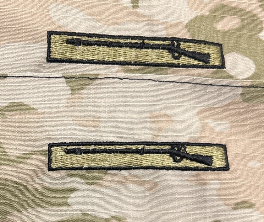 US Army EIB’s (2) Expert Infantryman’s Badges OCP Sew-On
