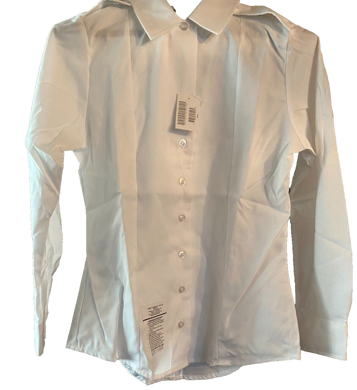 NEW WOMENS ARMY SERVICE LONG SLEEVE UNIFORM ASU DRESS WHITE SHIRT SIZE 22R