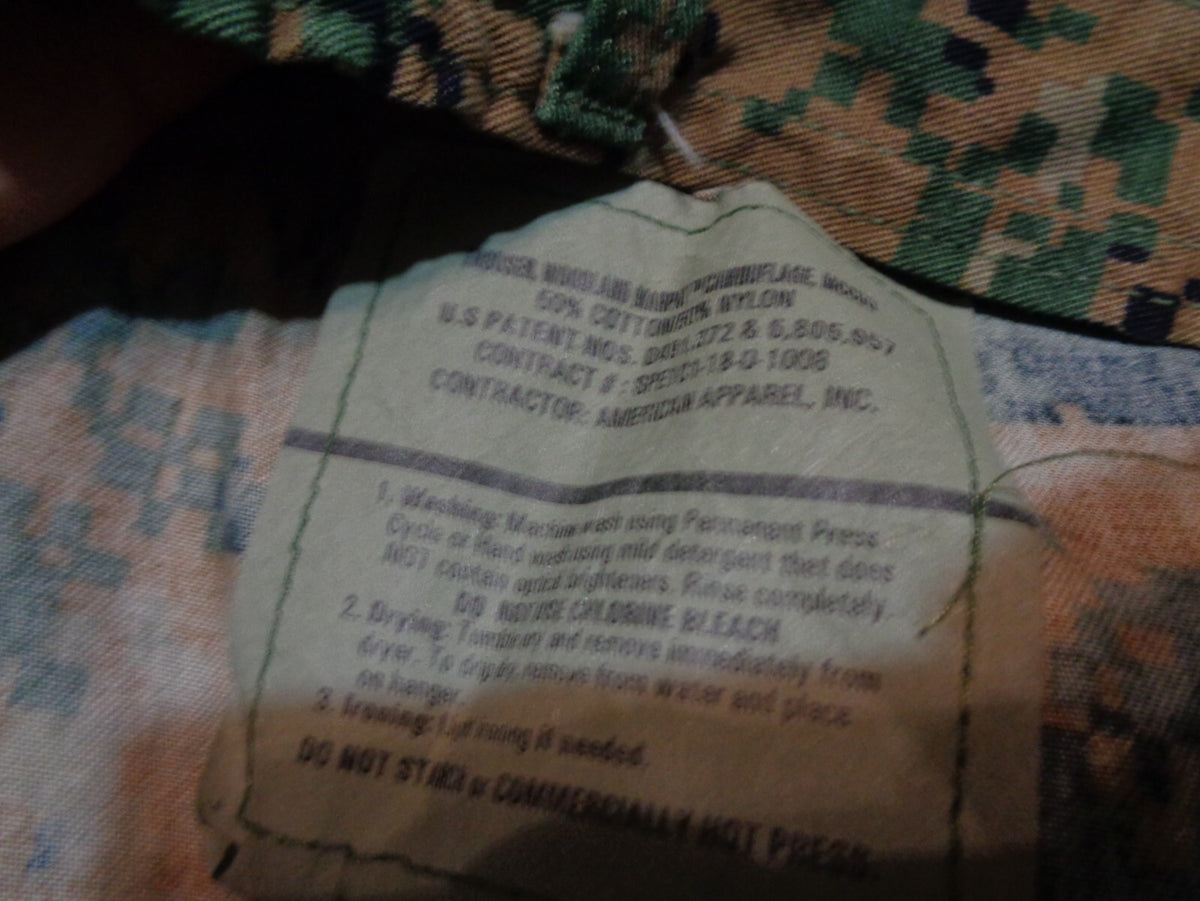 USMC MARPAT Uniform WOODLAND Combat Pants in size SMALL SHORT  NWOT