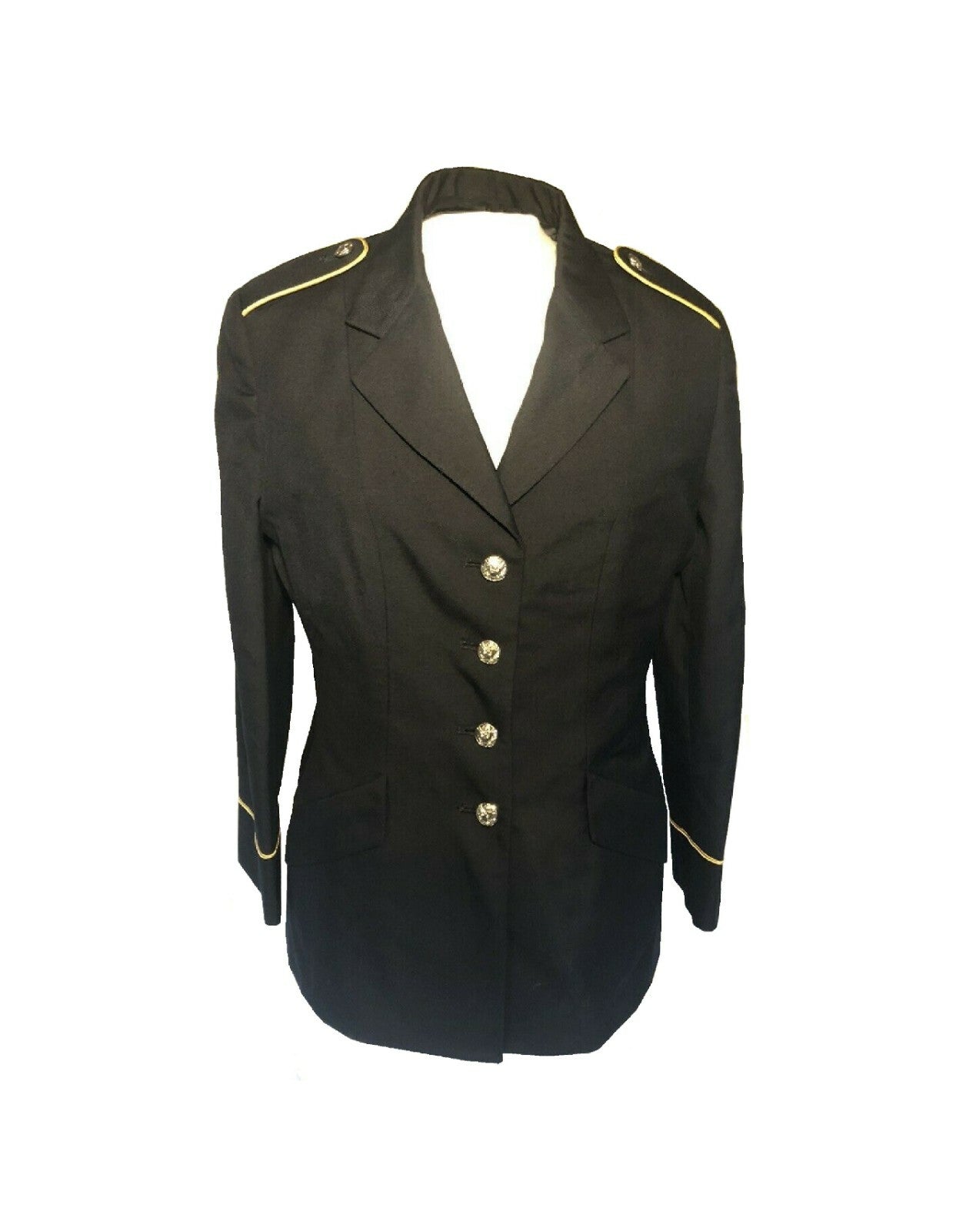 WOMEN'S 8WP US ARMY MILITARY SERVICE DRESS BLUE BLUES ASU UNIFORM COAT JACKET