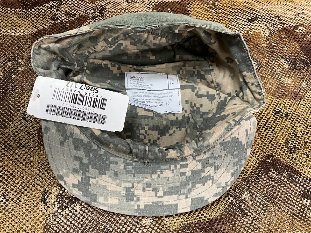 US Army OCP ACU Patrol Cap Size 7 1/2 NWT